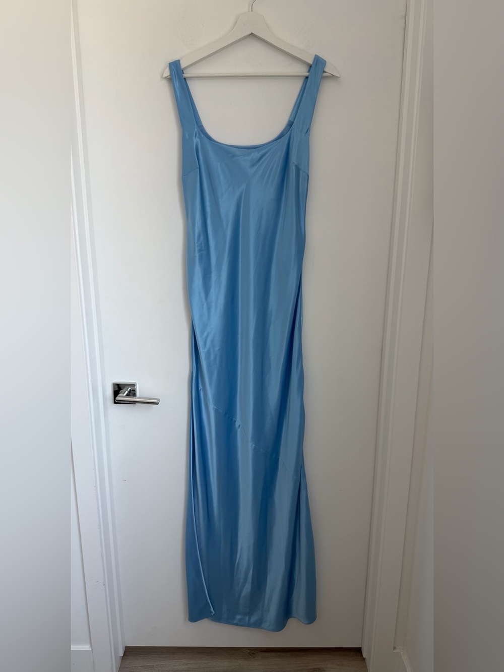 L’Academie Medium Laetitia Maxi Dress in Blue - Picture 4 of 8